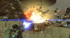 Destruction effects from Red Faction: Guerrilla